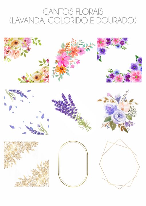 MONOGRAMAS, FLORAIS E FONTES - Imagem 2