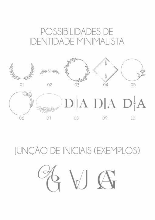 MONOGRAMAS, FLORAIS E FONTES - Imagem 11