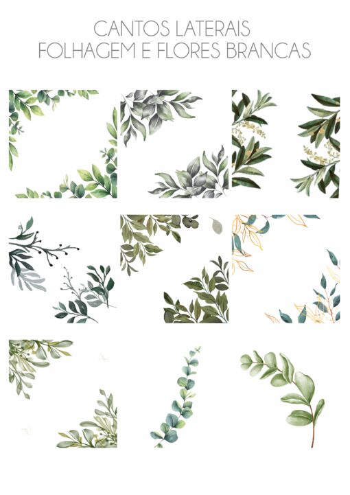 MONOGRAMAS, FLORAIS E FONTES - Imagem 8
