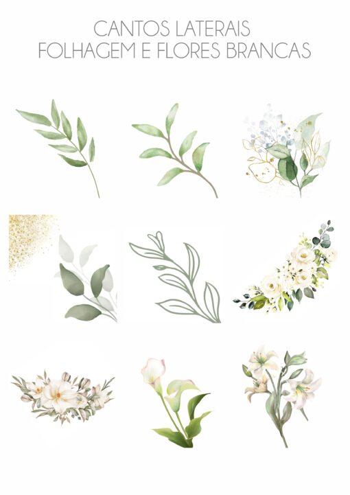MONOGRAMAS, FLORAIS E FONTES - Imagem 7