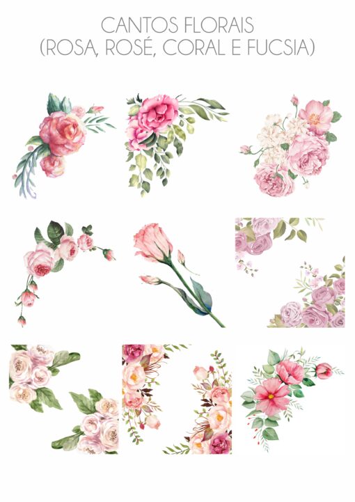 MONOGRAMAS, FLORAIS E FONTES - Imagem 6