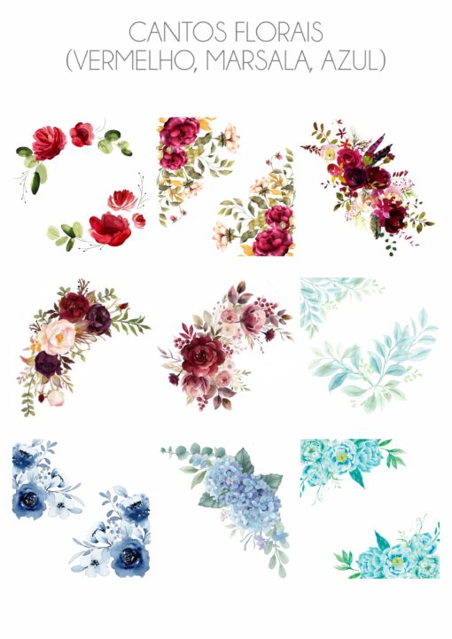 MONOGRAMAS, FLORAIS E FONTES - Imagem 4