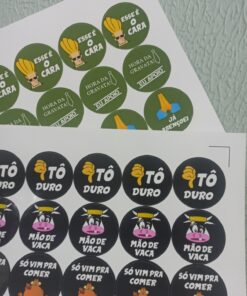 60 ADESIVOS PARA HORA DA GRAVATA