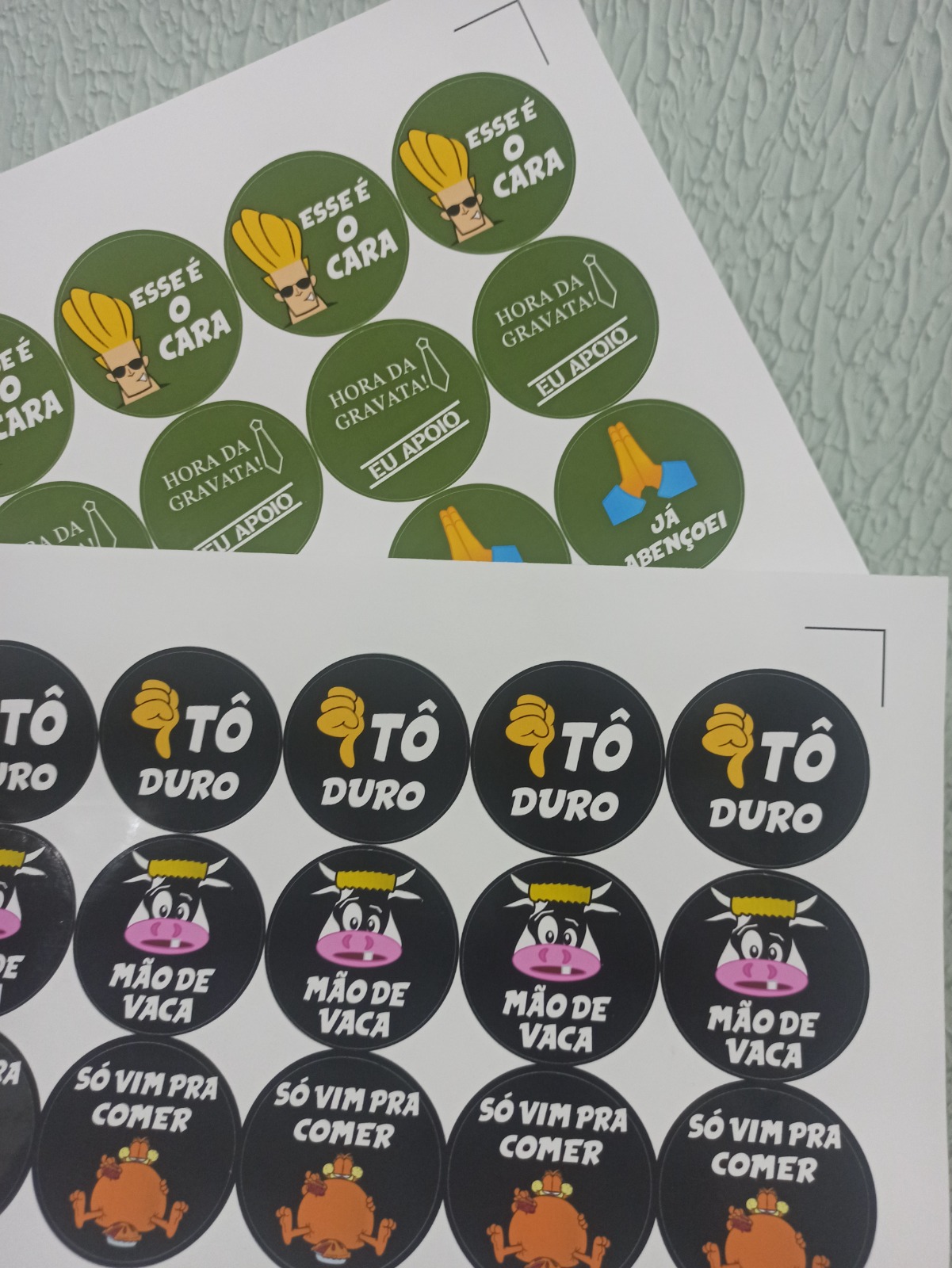 60 ADESIVOS PARA HORA DA GRAVATA